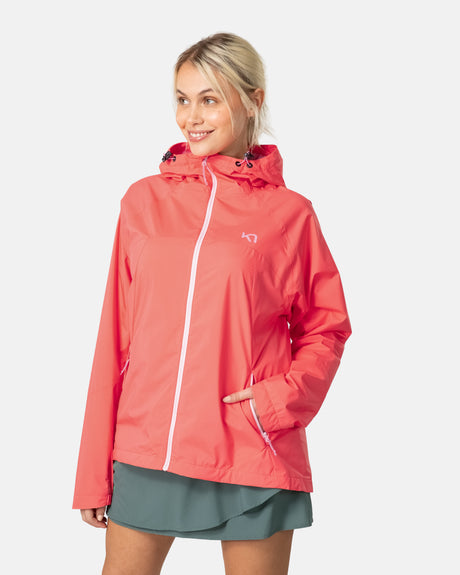 Kari Traa Thale Shell Jacket Skaljakke Dame - Candy -