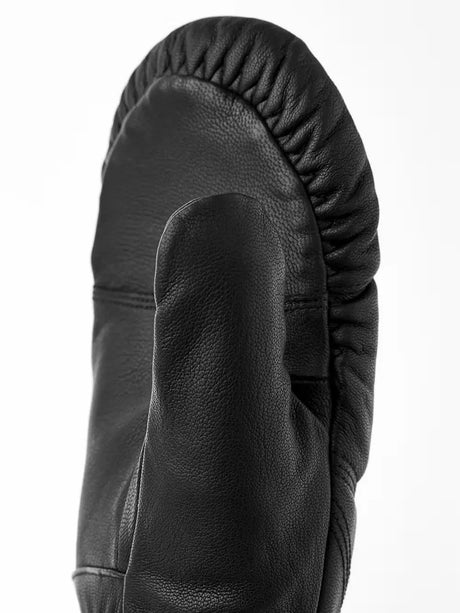 Hestra Leather Box Mitt Skiluffer - Black -