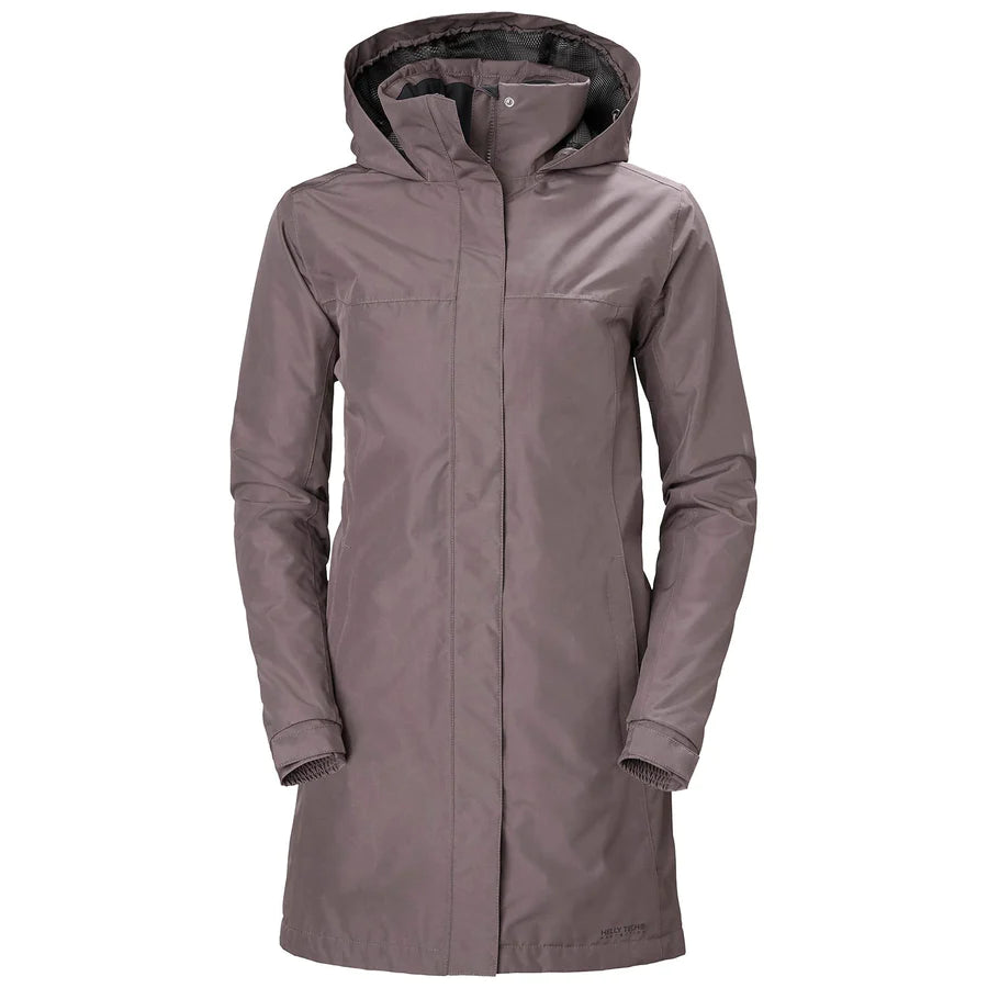Helly Hansen Women's Aden Insulated Coat Regnfrakke Dame - Sparrow Grey