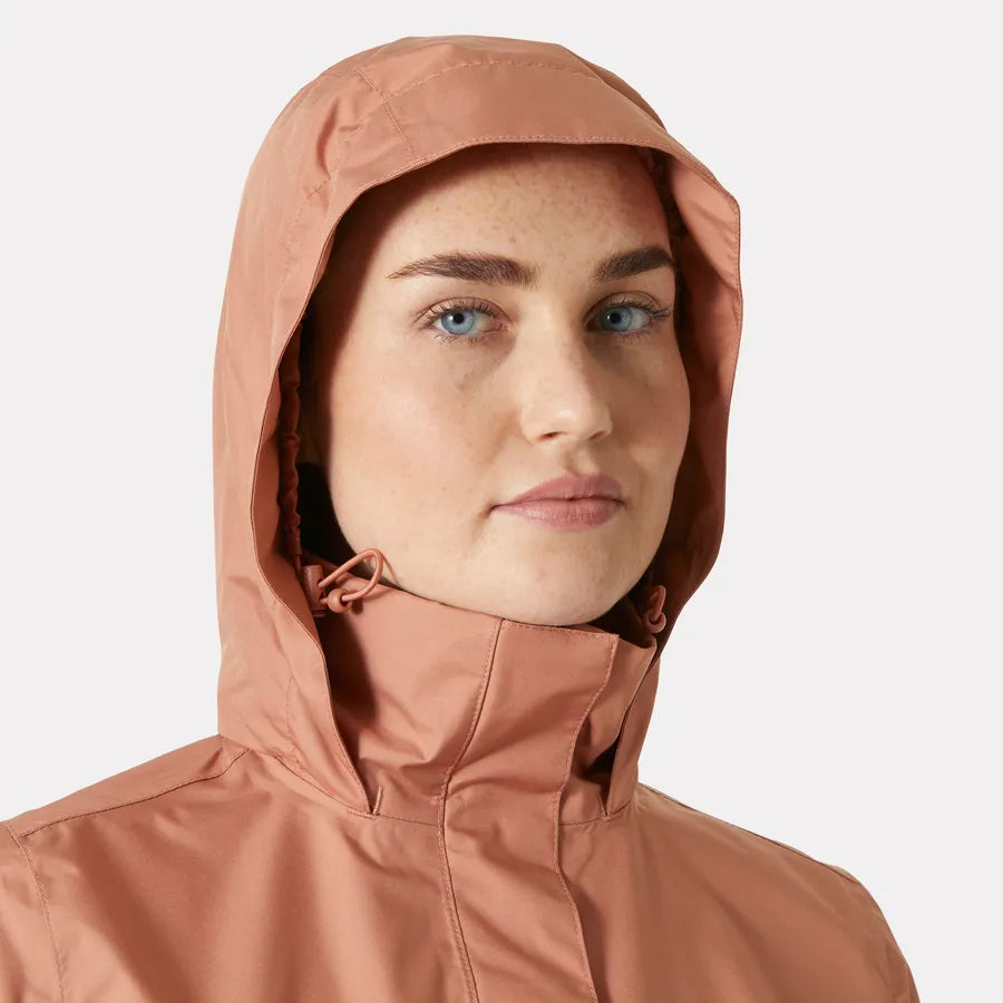 Helly Hansen Women's Aden Rain Jacket Regnjakke Dame - Cedarwood -