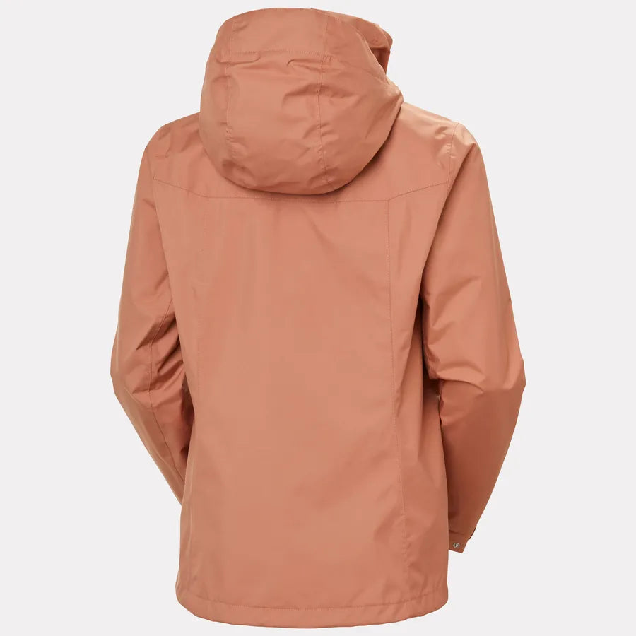 Helly Hansen Women's Aden Rain Jacket Regnjakke Dame - Cedarwood -
