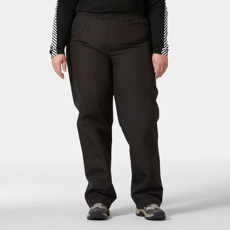 Helly Hansen Women's Aden Rain Pants Regnbukser Dame - Blackt -