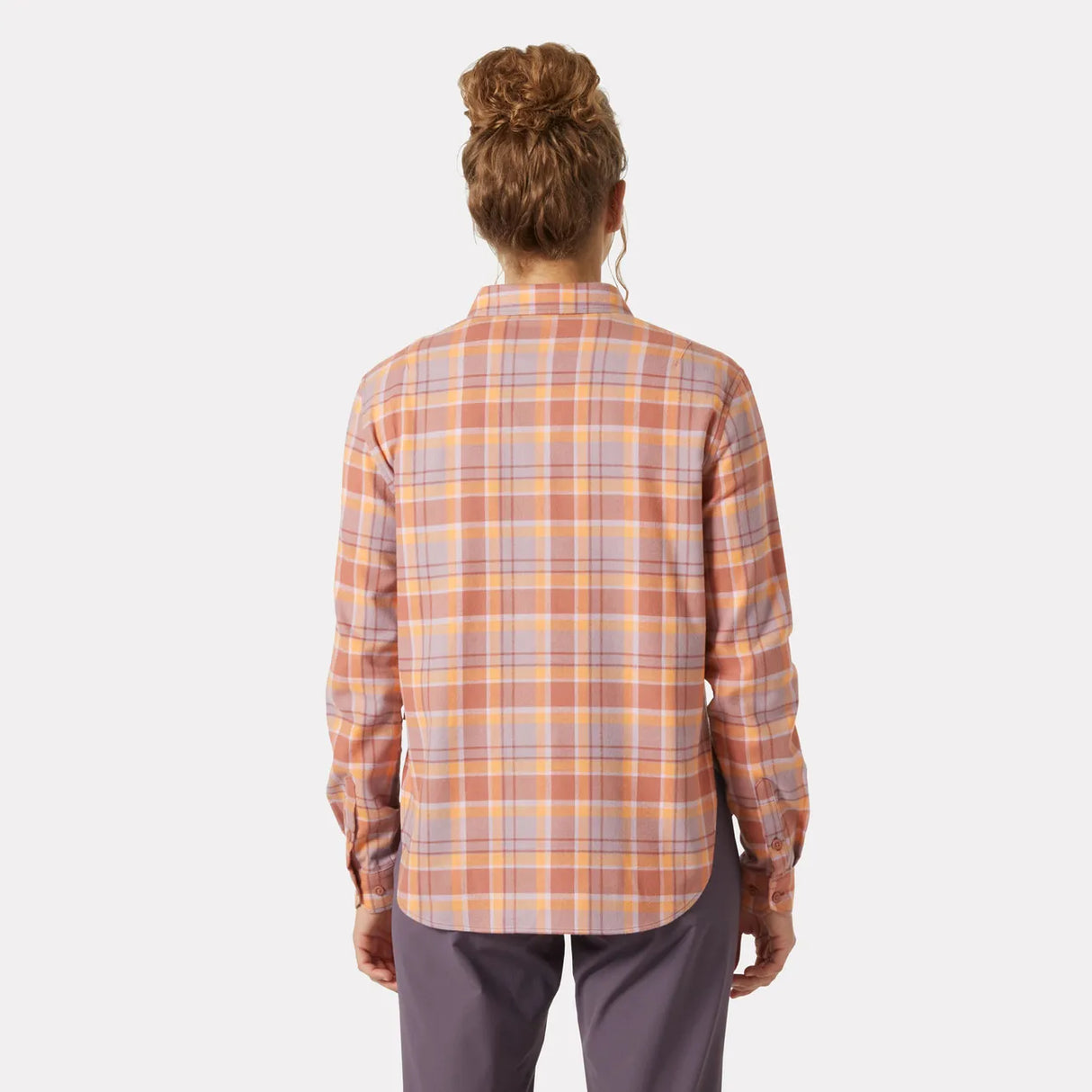 Helly Hansen Women's Lokka Organic Flannel Long Sleeve Shirt Skjorte Dame -