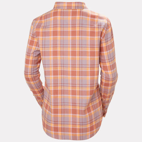 Helly Hansen Women's Lokka Organic Flannel Long Sleeve Shirt Skjorte Dame -