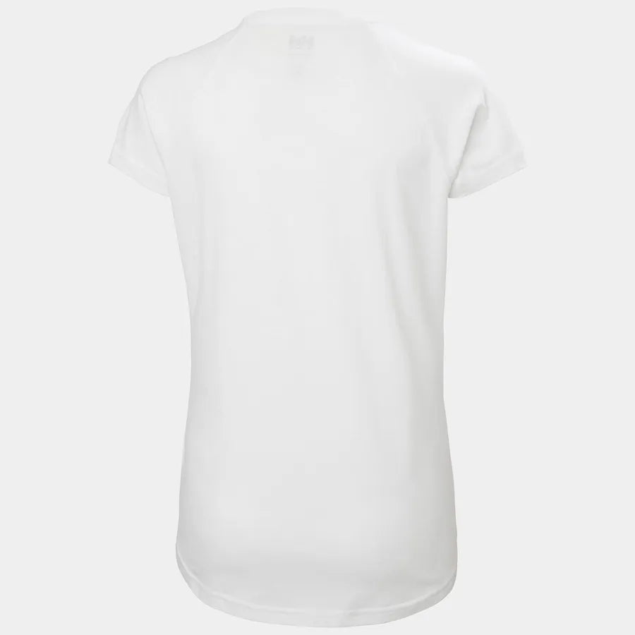 Helly Hansen Women's Nord Graphic Drop T-Shirt Dame - White -