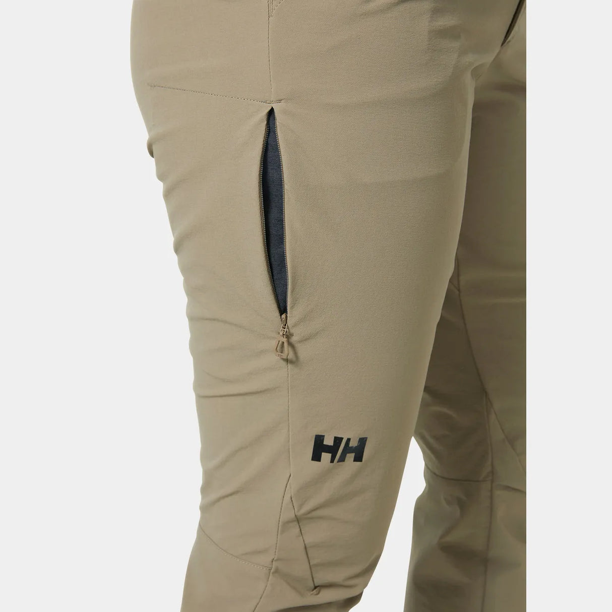 Helly Hansen Women's Brona Softshell Pants Vandrebukser Dame - Pebble -