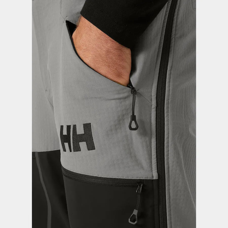Helly Hansen Men's Powdreamer & Odin Skisæt Herre - Concrete -