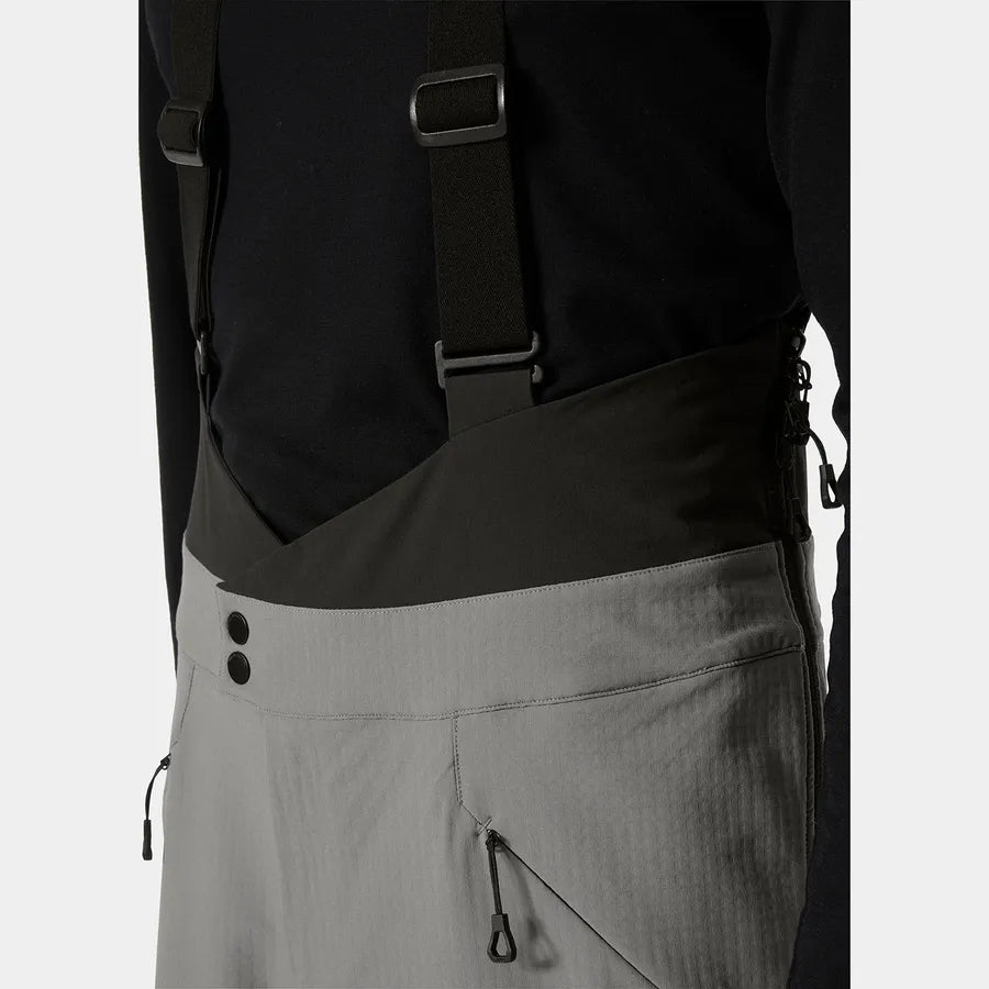 Helly Hansen Men's Powdreamer & Odin Skisæt Herre - Concrete -