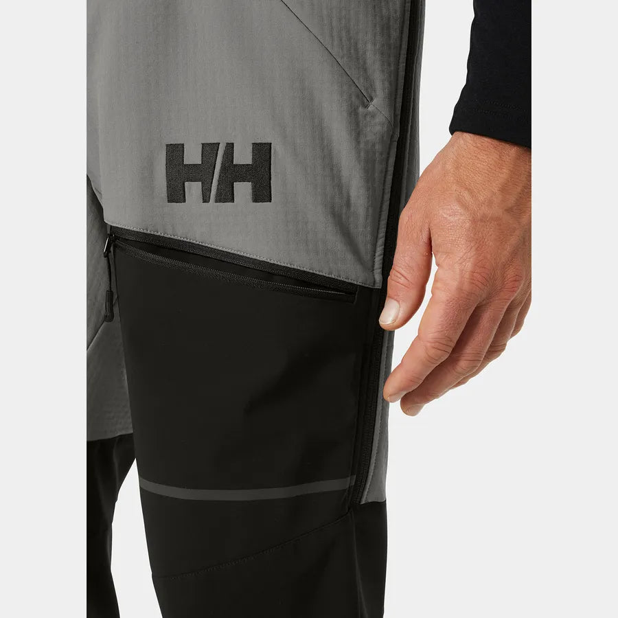 Helly Hansen Men's Powdreamer & Odin Skisæt Herre - Concrete -