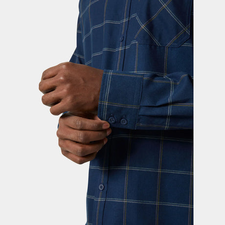 Helly Hansen Men’s Aker Flannel Long Sleeve Shirt Flannelskjorte Herre -