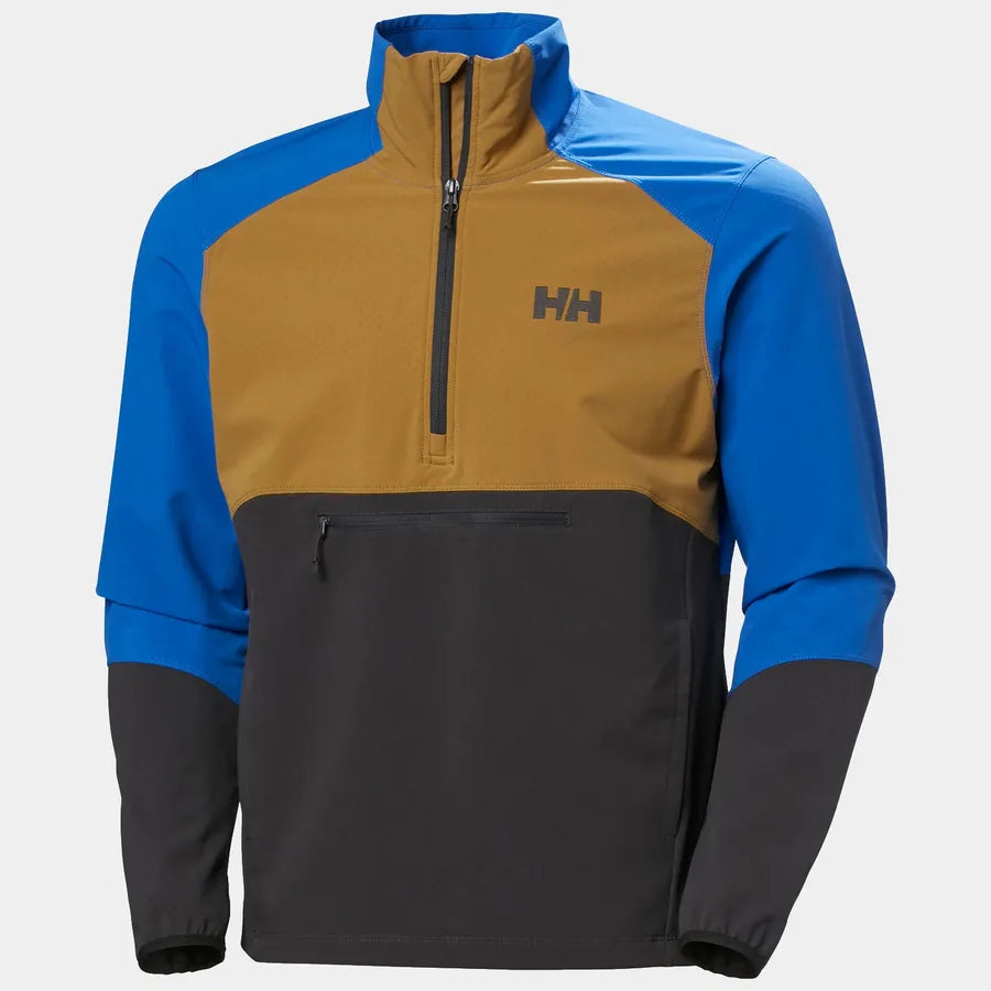Helly Hansen Men's Cascade Shield Anorak Herre - Ebony Cobalt 2.0