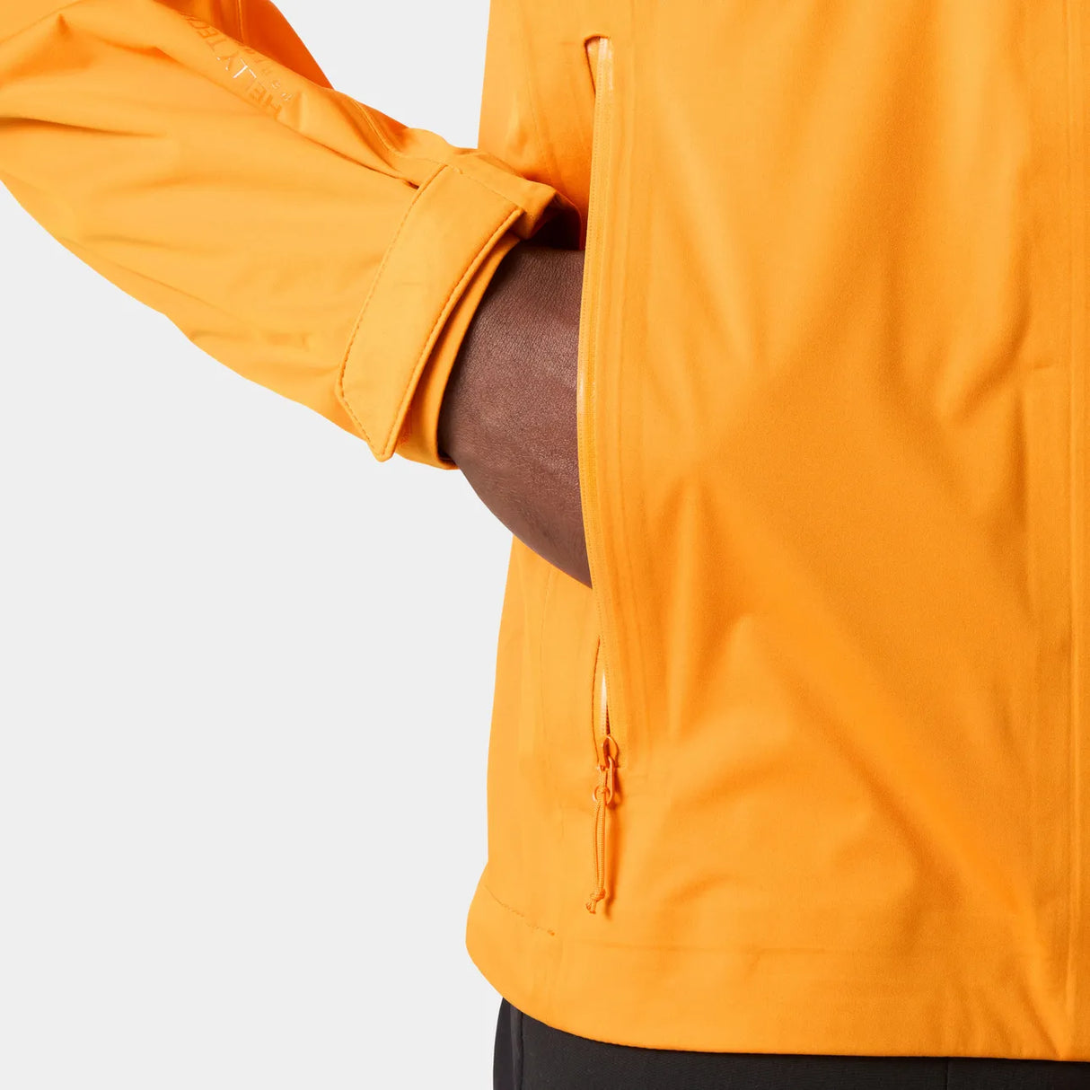 Helly Hansen Men's Momentum 3-Layer Stretch Jacket Regnjakke Herre - Ignite Orange -