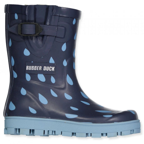 Rubber Duck Classic Raindrop Kids Gummistøvler Børn - Blue - Blue
