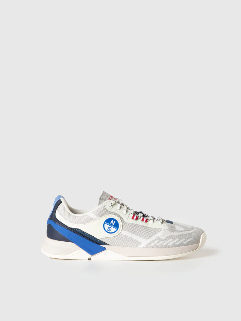 North Sails Sailor Waves Sneakers Herre - GRAY - NAVY - ROYAL BLUE