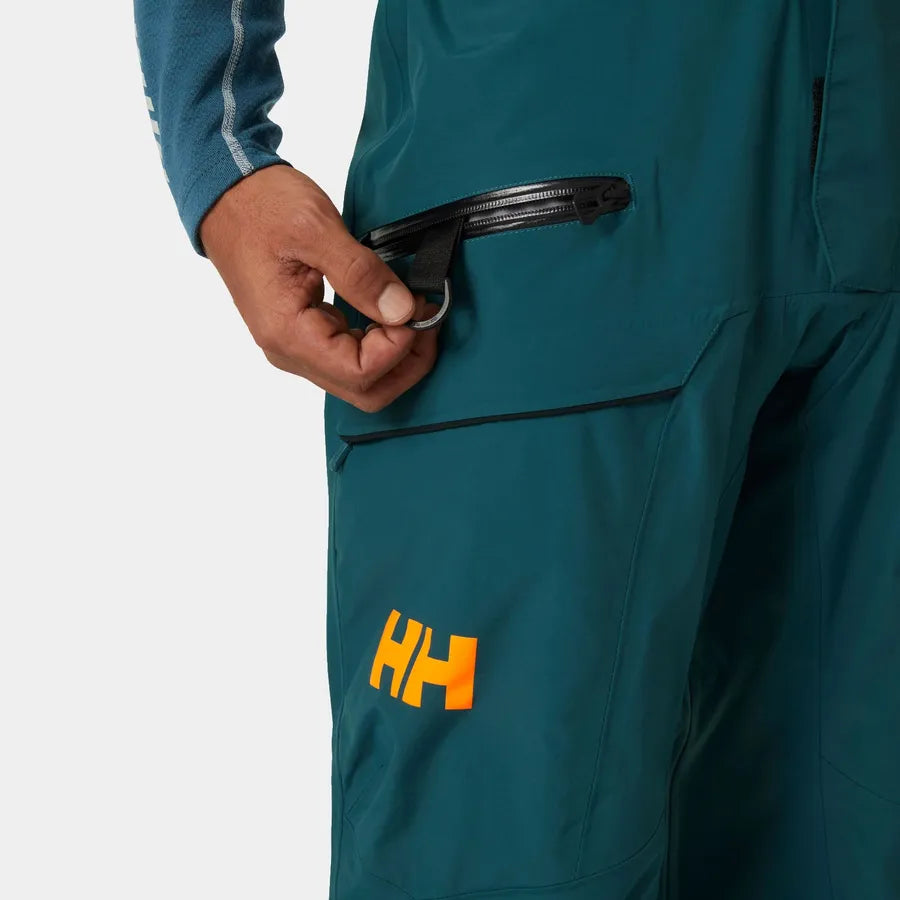 Helly Hansen Men's Sogn Bib Shell Pants Skibukser Herre - Dark Creek -