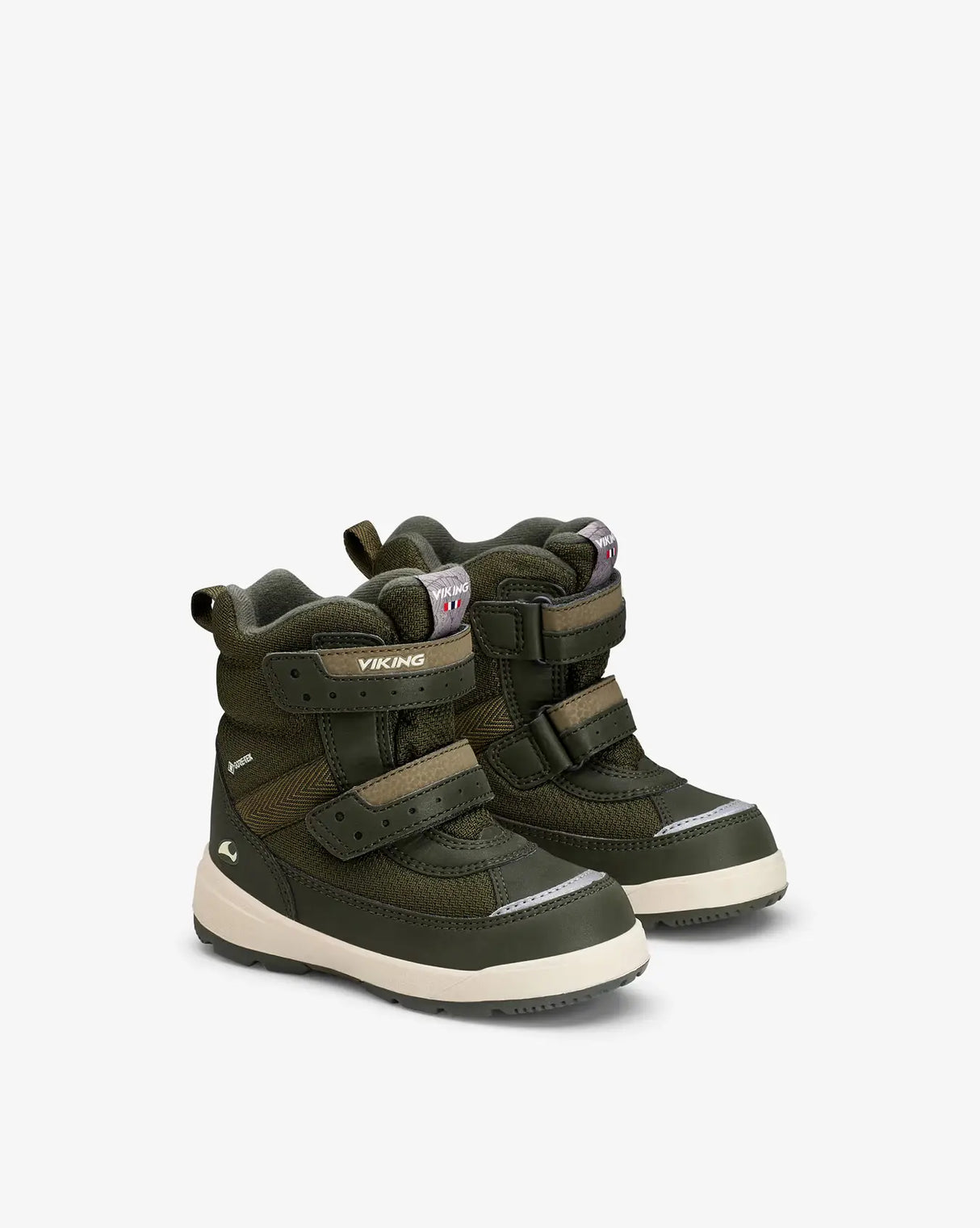 Viking Play Reflex Warm GTX Kids Vinterstøvler Børn - Huntinggreen -