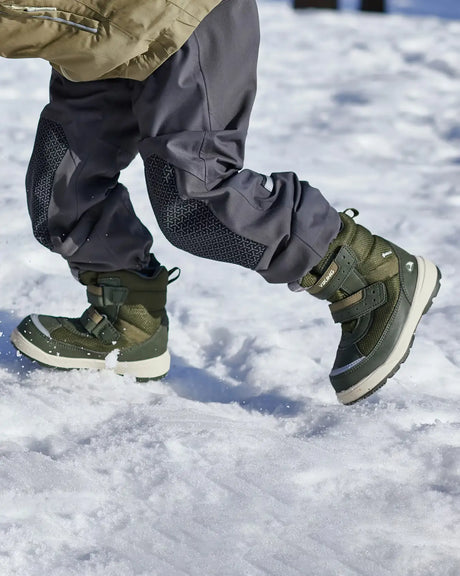 Viking Play Reflex Warm GTX Kids Vinterstøvler Børn - Huntinggreen -