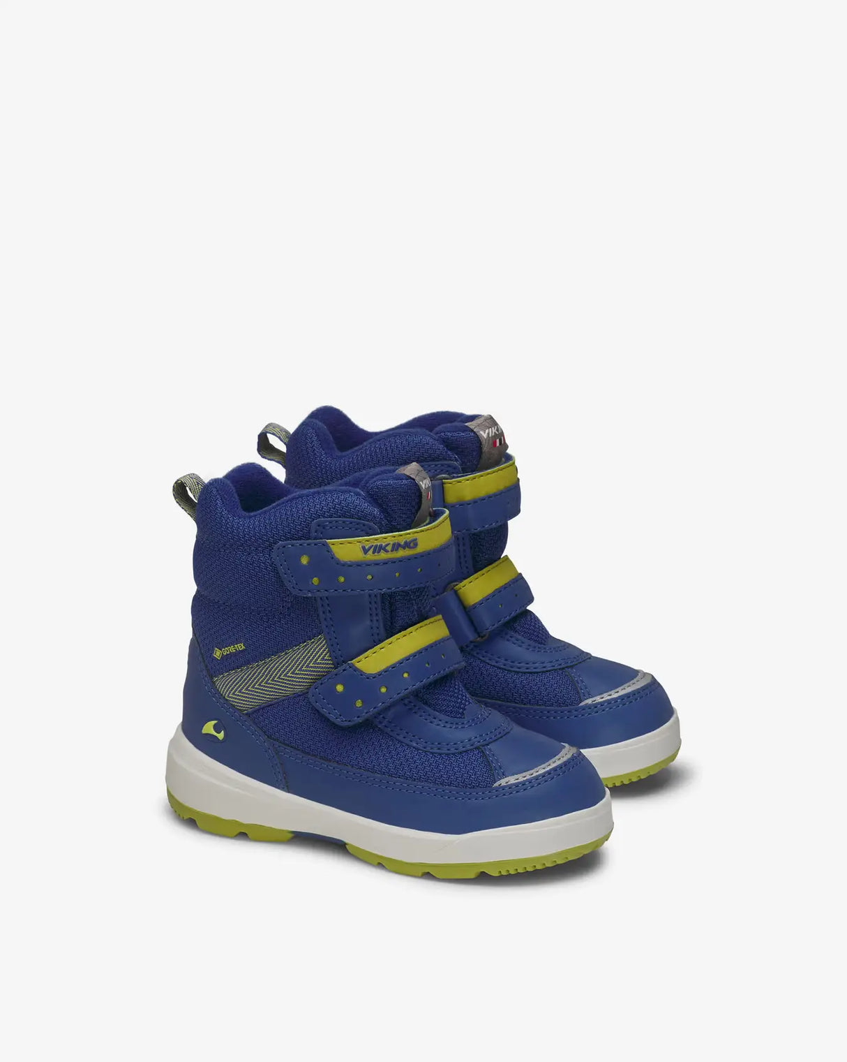 Viking Play Reflex Warm GTX Kids Vinterstøvler Børn - Cobolt/Lime -