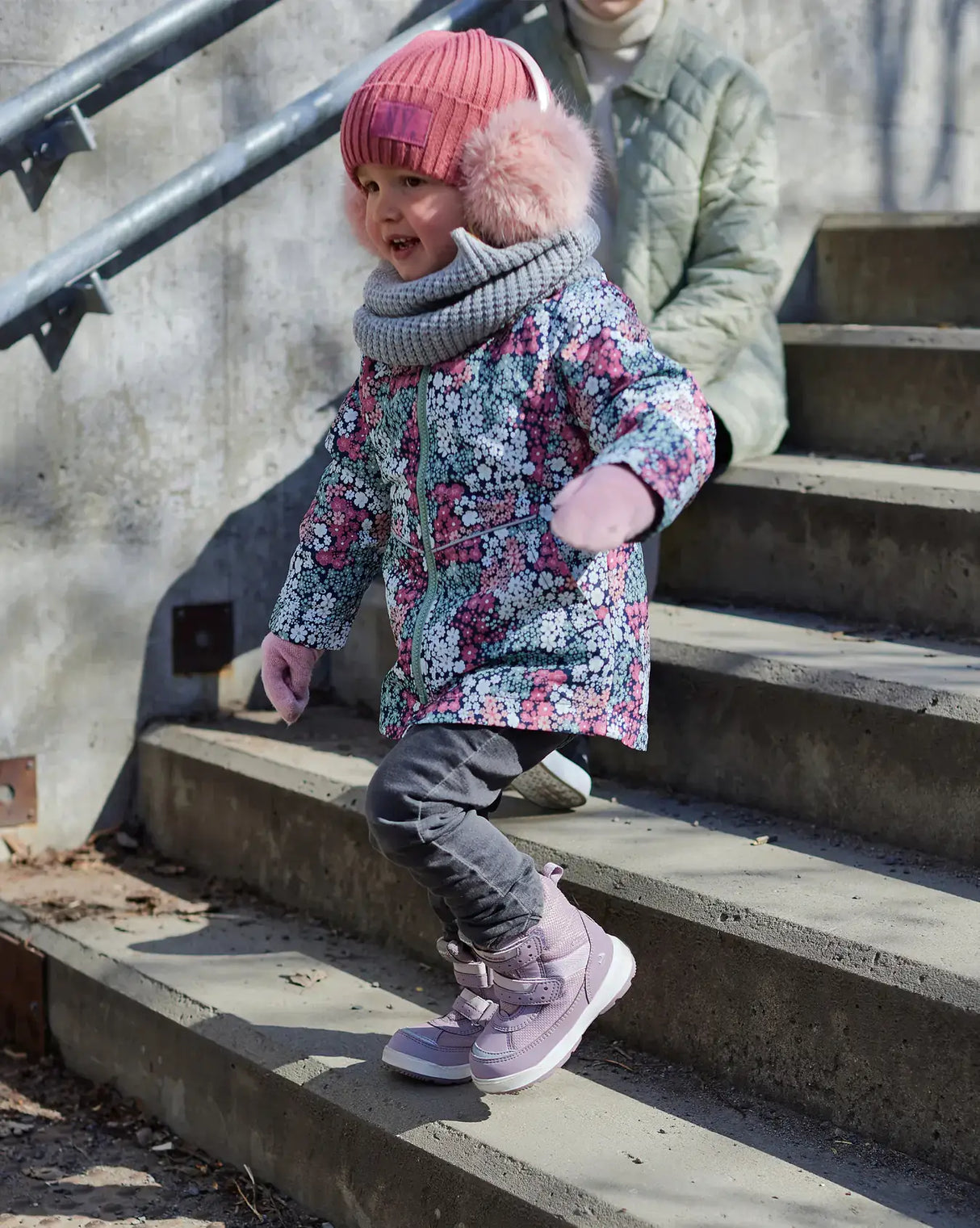 Viking Play Reflex Warm GTX Kids Vinterstøvler Børn - Dusty Pink -