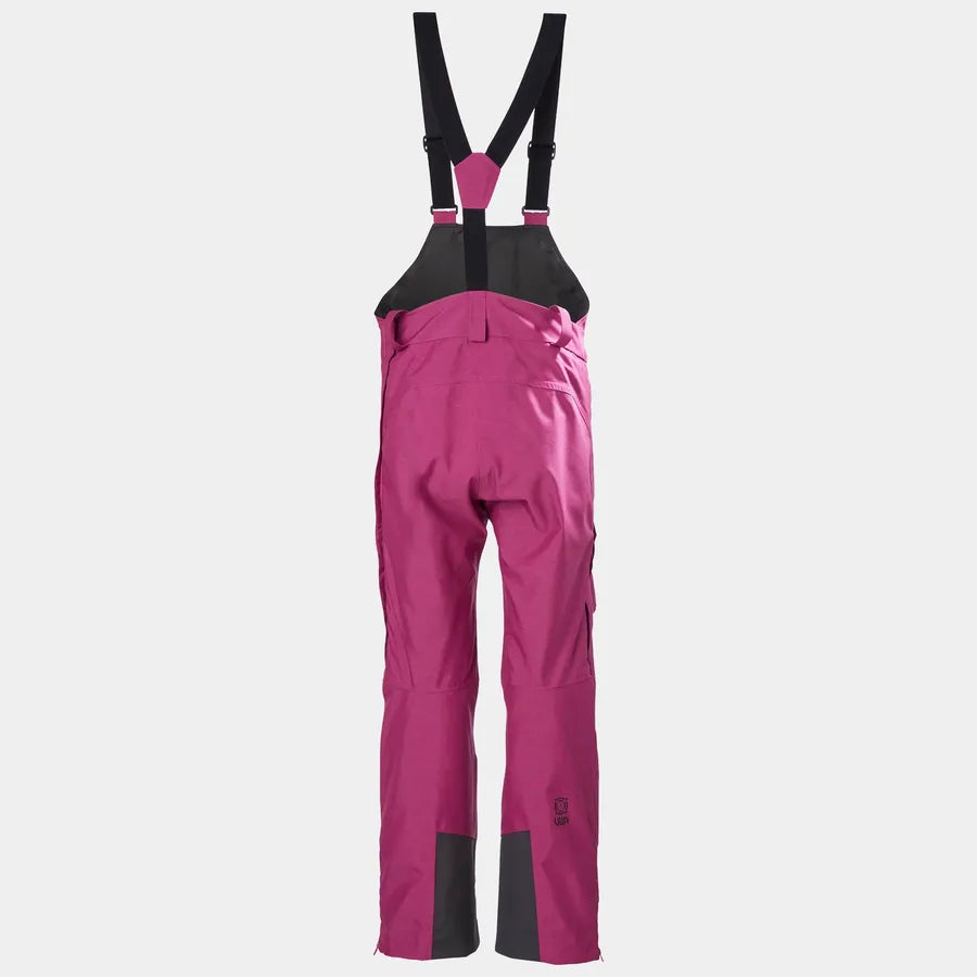 Helly Hansen Women's Powderqueen Bib Ski Pants Skibukser Dame - Magenta -
