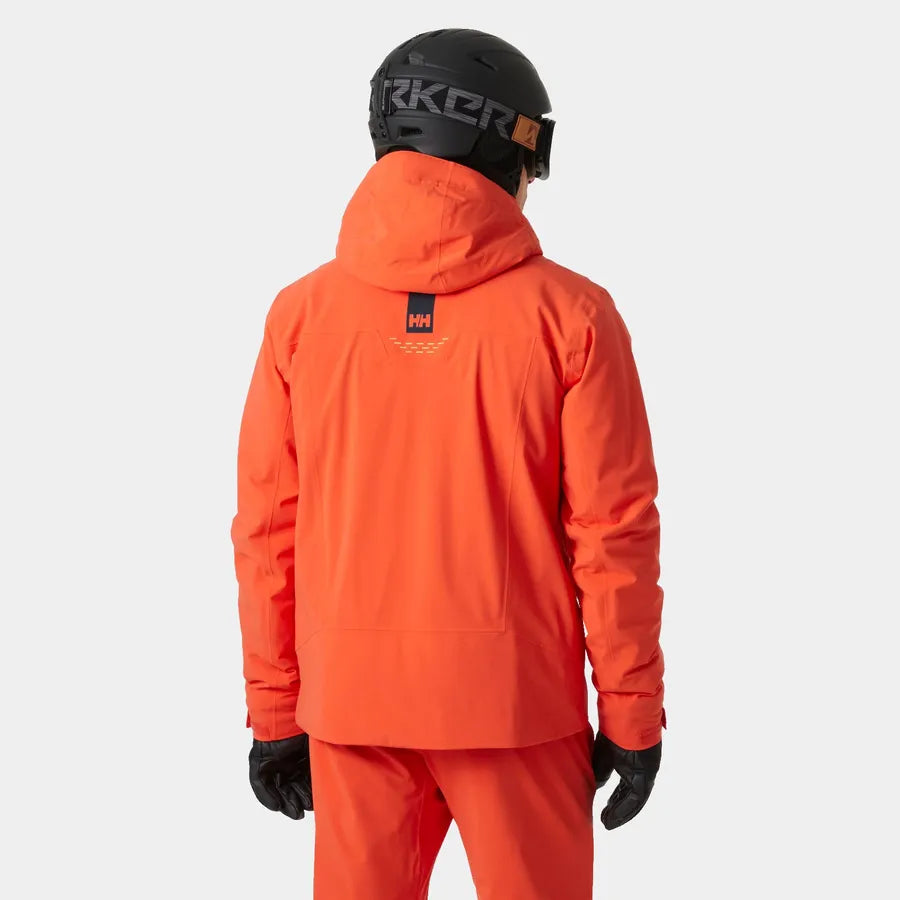 Helly Hansen Men's Alpha LIFALOFT™ Skisæt Herre - Cherry Tomato / Iron Oxide -