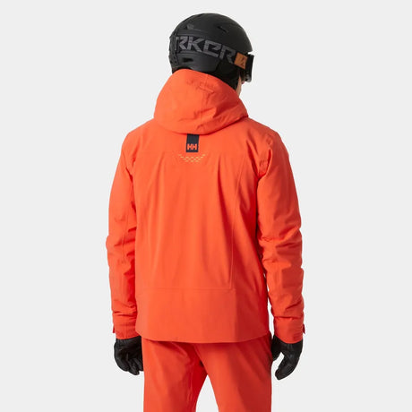 Helly Hansen Men's Alpha LIFALOFT Insulated Ski Jacket Skijakke Herre - Cherry Tomato -