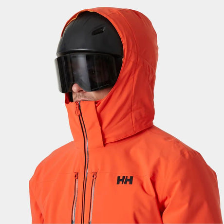 Helly Hansen Men's Alpha LIFALOFT Insulated Ski Jacket Skijakke Herre - Cherry Tomato -