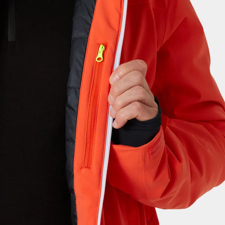 Helly Hansen Men's Alpha LIFALOFT Insulated Ski Jacket Skijakke Herre - Cherry Tomato -