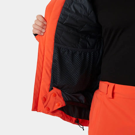 Helly Hansen Men's Alpha LIFALOFT Insulated Ski Jacket Skijakke Herre - Cherry Tomato -