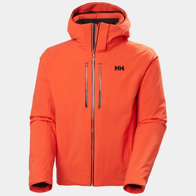 Helly Hansen Men's Alpha LIFALOFT™ Skisæt Herre - Cherry Tomato / Iron Oxide -