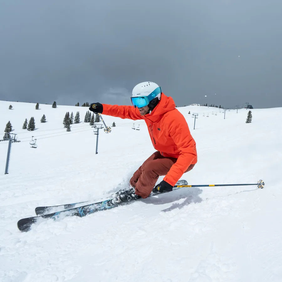 Helly Hansen Men's Alpha LIFALOFT™ Skisæt Herre - Cherry Tomato / Iron Oxide -