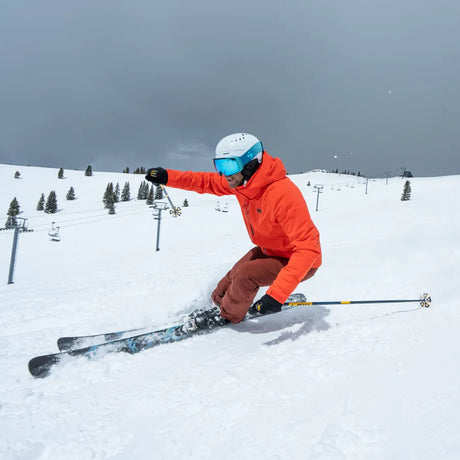 Helly Hansen Men's Alpha LIFALOFT Insulated Ski Jacket Skijakke Herre - Cherry Tomato -