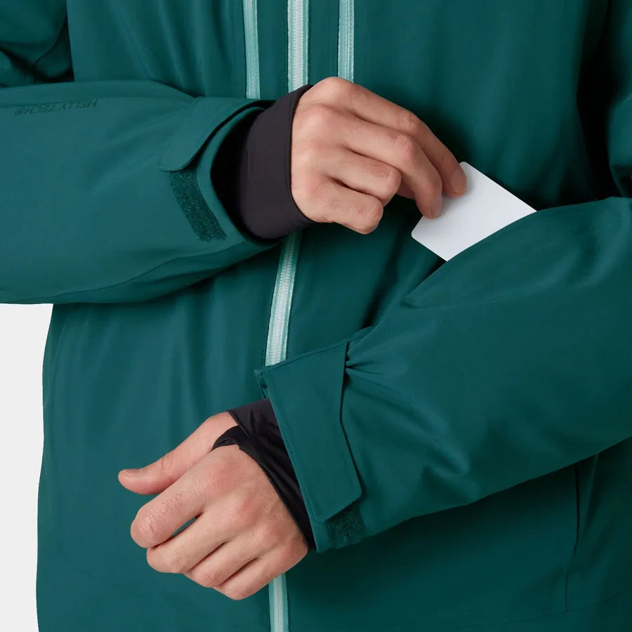 Helly Hansen Men's Alpha LIFALOFT & Legendary Bib Skisæt Herre - Dark Creek / Navy -