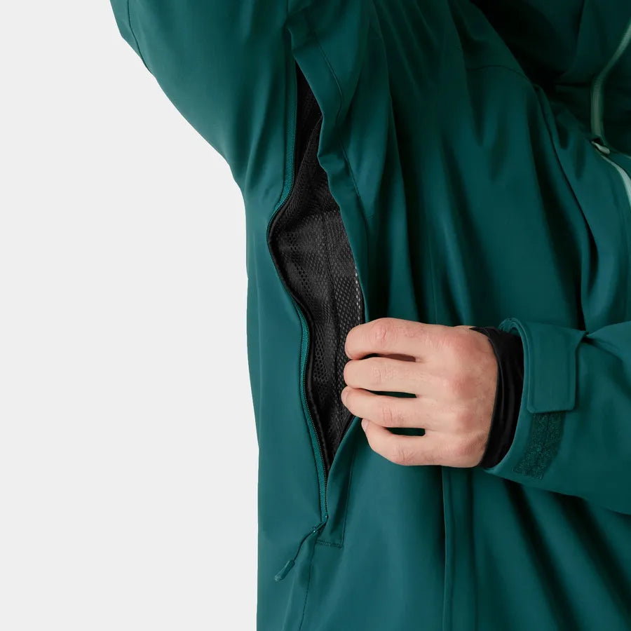 Helly Hansen Men's Alpha LIFALOFT & Legendary Bib Skisæt Herre - Dark Creek / Navy -