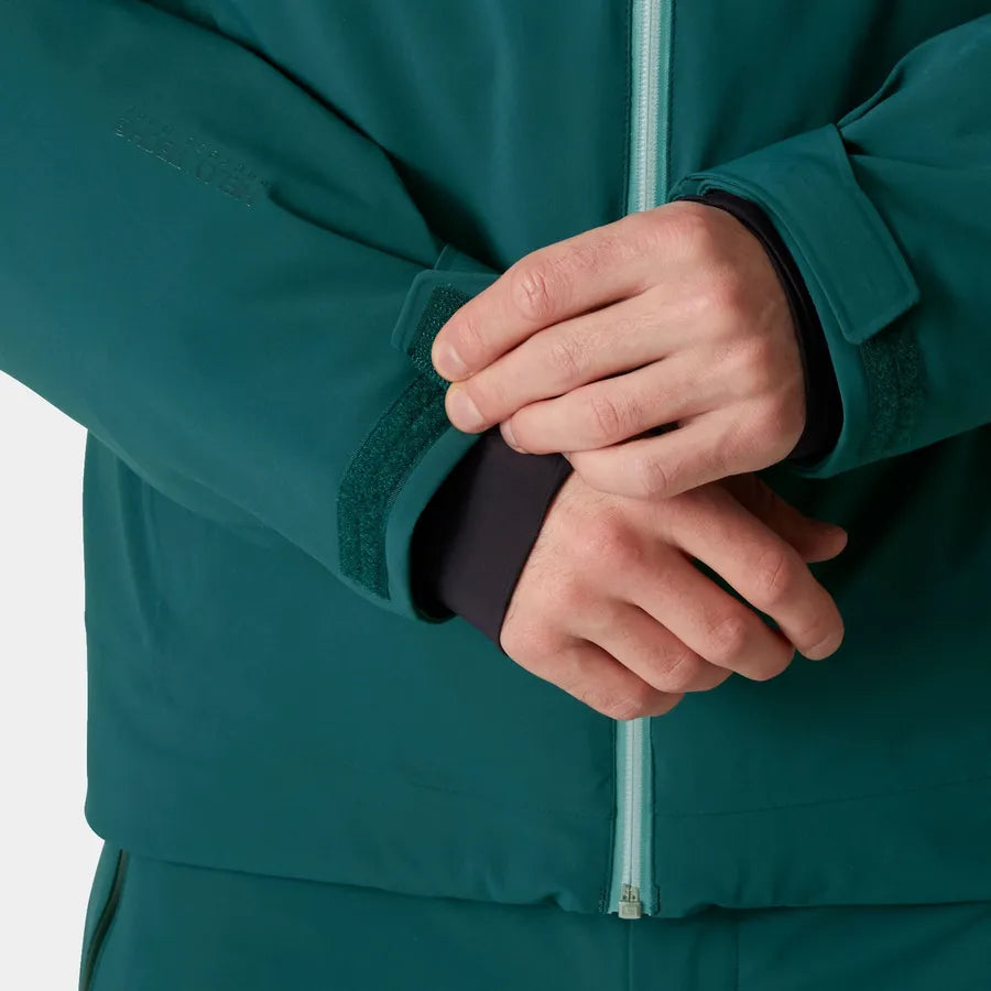 Helly Hansen Men's Alpha LIFALOFT & Legendary Bib Skisæt Herre - Dark Creek / Navy -