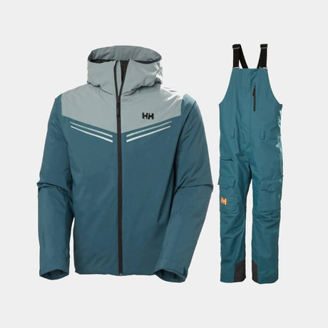 Helly Hansen Men's Alpine & Sogn Bib Cargo Skisæt Herre - Dark Creek - 2XL
