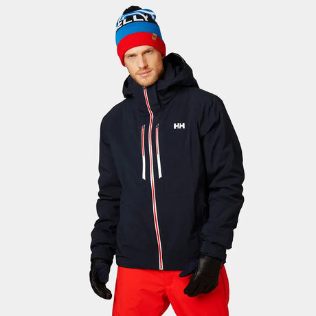 Helly Hansen Men's Alpha LIFALOFT Insulated Ski Jacket Skijakke Herre - Navy - Navy