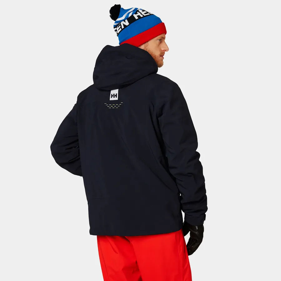 Helly Hansen Men's Alpha LIFALOFT Insulated Ski Jacket Skijakke Herre - Navy -