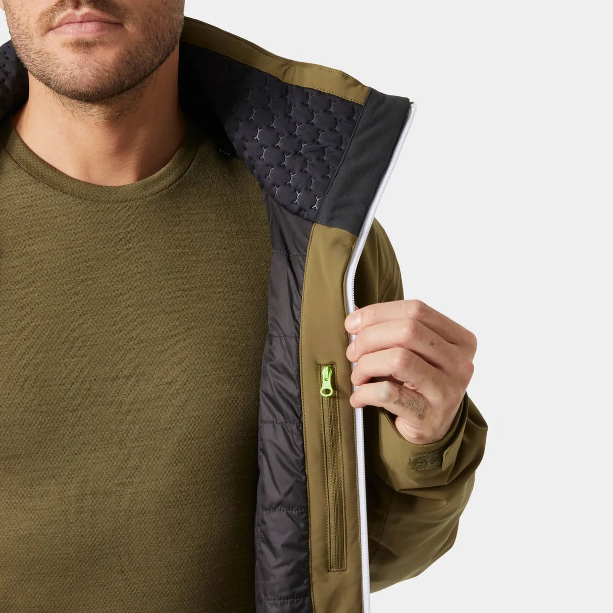 Helly Hansen Men's Alpha LIFALOFT Insulated Ski Jacket Skijakke Herre - Sepia -