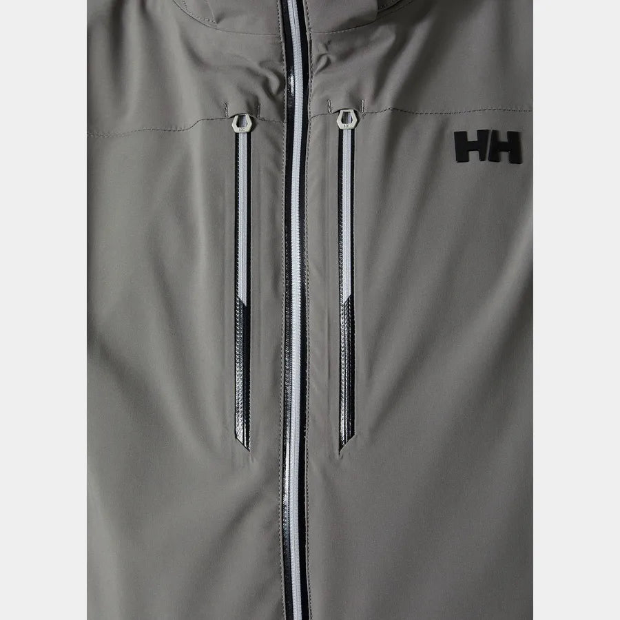 Helly Hansen Men's Alpha LIFALOFT™ Skisæt Herre - Concrete / Dark Creek -