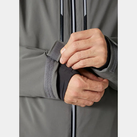 Helly Hansen Men's Alpha LIFALOFT Insulated Ski Jacket Skijakke Herre - Concrete -
