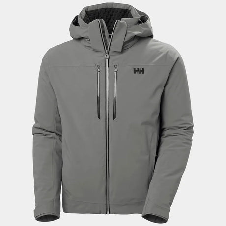 Helly Hansen Men's Alpha LIFALOFT Insulated Ski Jacket Skijakke Herre - Concrete -
