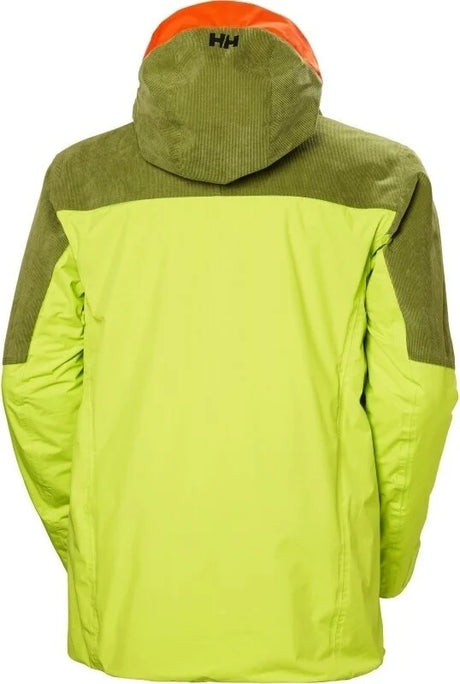 Helly Hansen Men's Straightline & Sogn Bib Cargo Skisæt Herre - Azid Lime / Black -