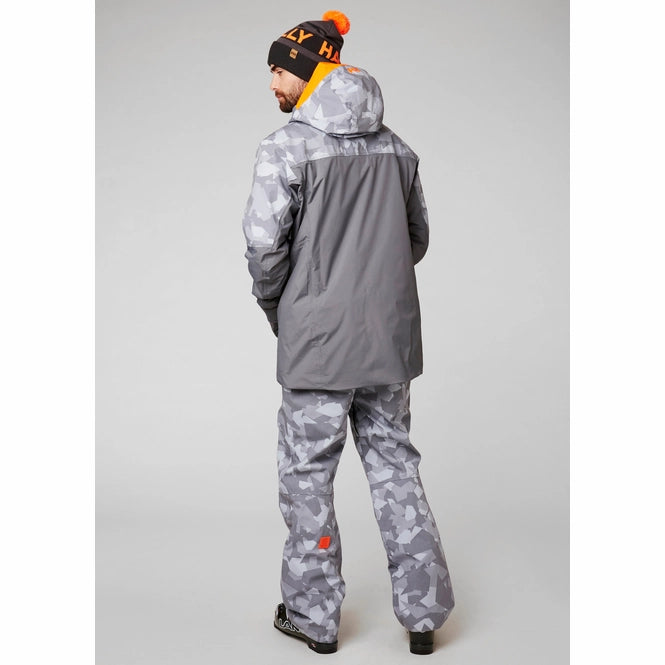 Helly Hansen Men's Straightline LIFALOFT™ Jacket Skijakke Herre - Quiet Shade Camo -