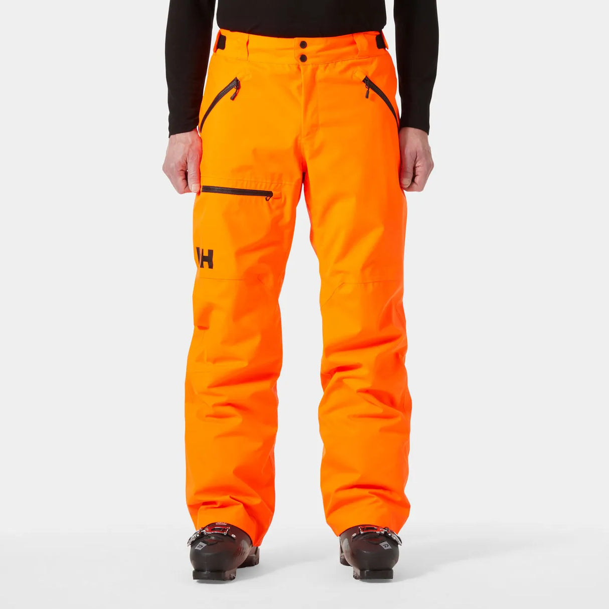 Helly Hansen Men's Powdreamer 2.0 / Sogn Skisæt Herre - Black / Neon Orange -