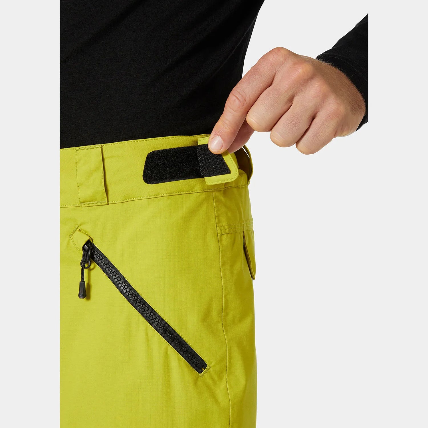 Helly Hansen Men's Alpha 4.0 & Sogn Skisæt Herre - Concrete / Bright Moss -