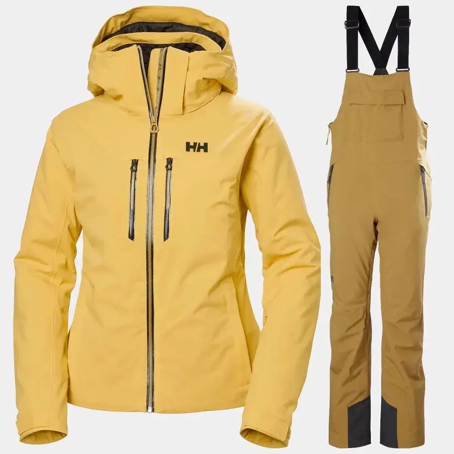 Helly Hansen Women's Alphelia / Legendary Skisæt Dame - Sand / Lynx - XL