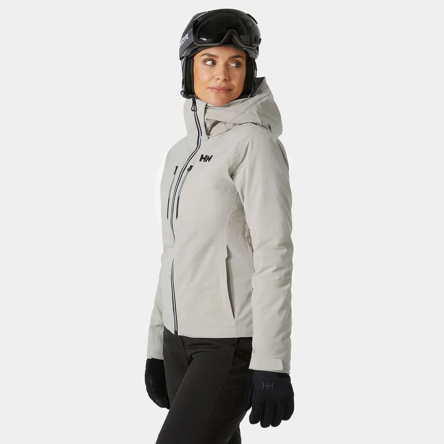 Helly Hansen Women's Alphelia LIFALOFT™ Skisæt Dame - Mellow Grey / Black -