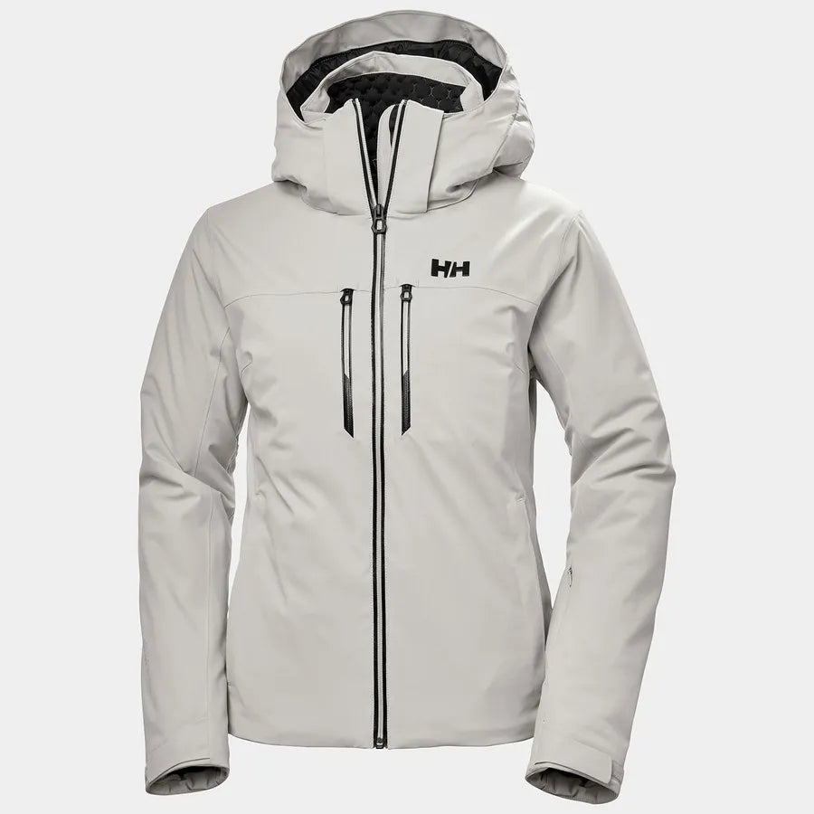 Helly Hansen Women's Alphelia LIFALOFT™ Skisæt Dame - Mellow Grey / Black -