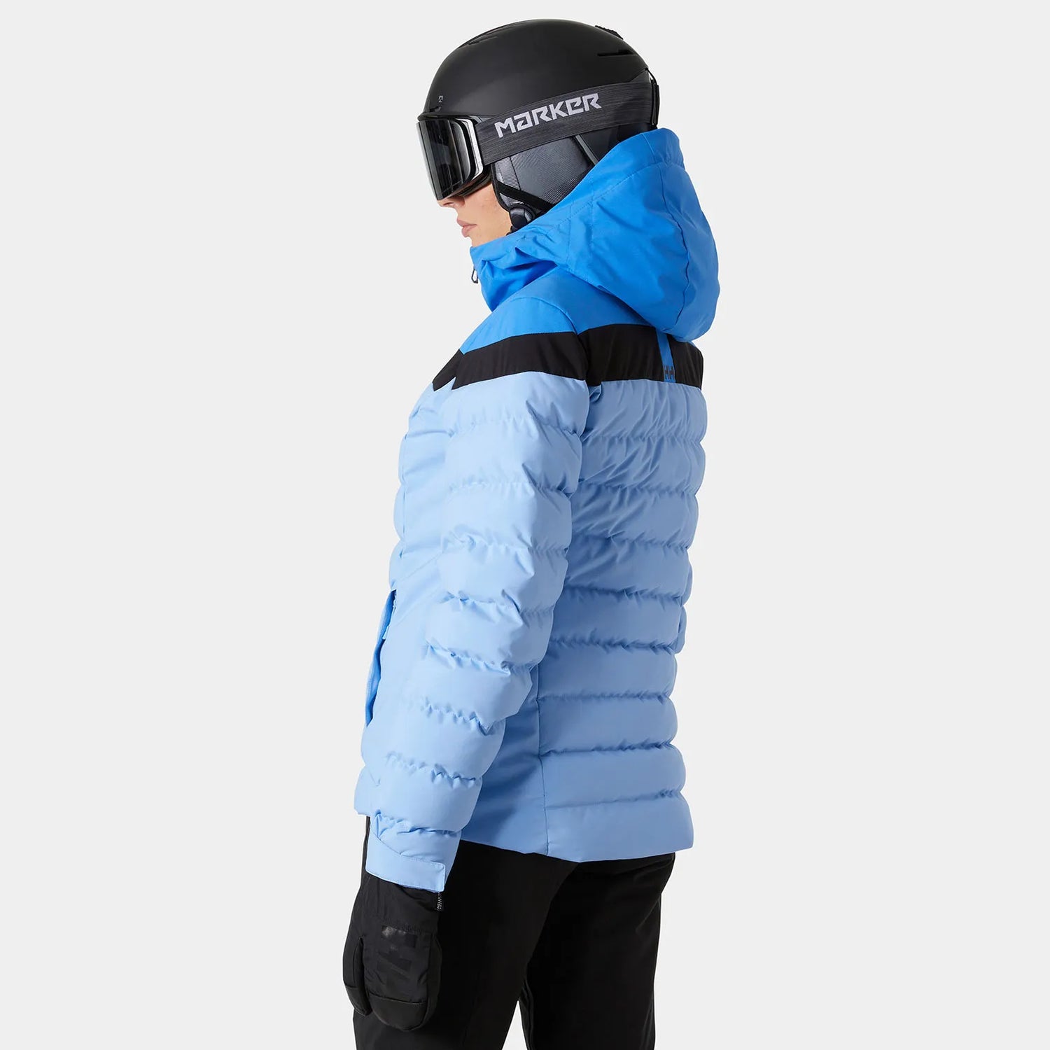 Helly Hansen Women's Imperial Puffy Ski Jacket Skijakke Dame - Bright Blue -
